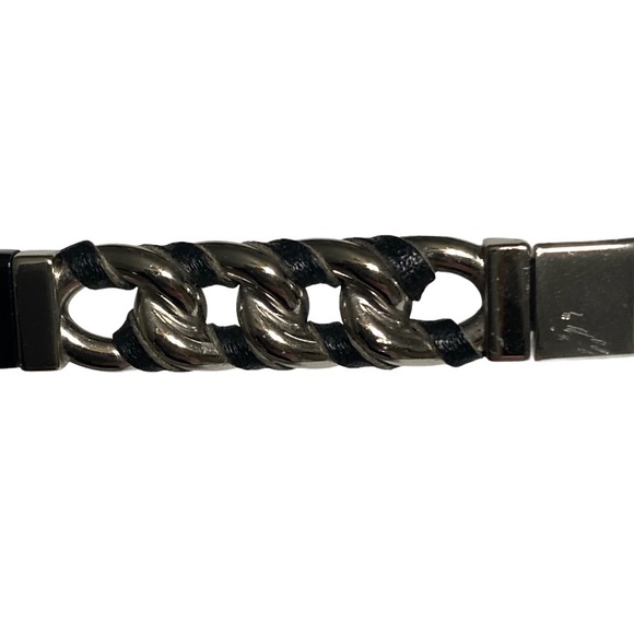 Coach HC7056Q L127 Sunglasses Silver/Black / Case - Picture 9 of 15